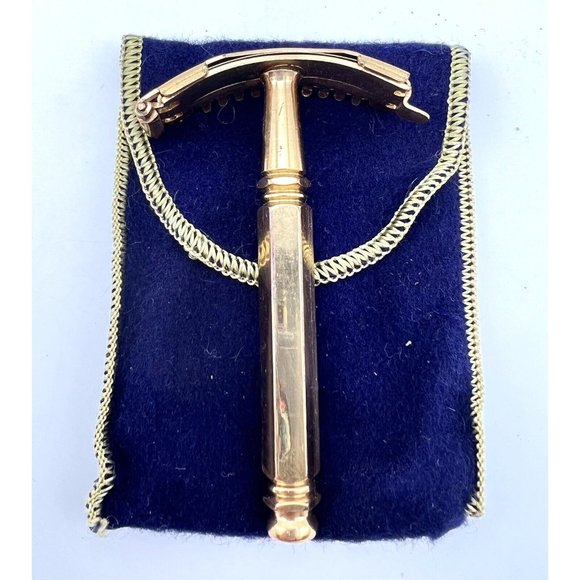 curvfit | Bath & Body | Vintage Curvfit Gold Womens Razor Shaver With ...